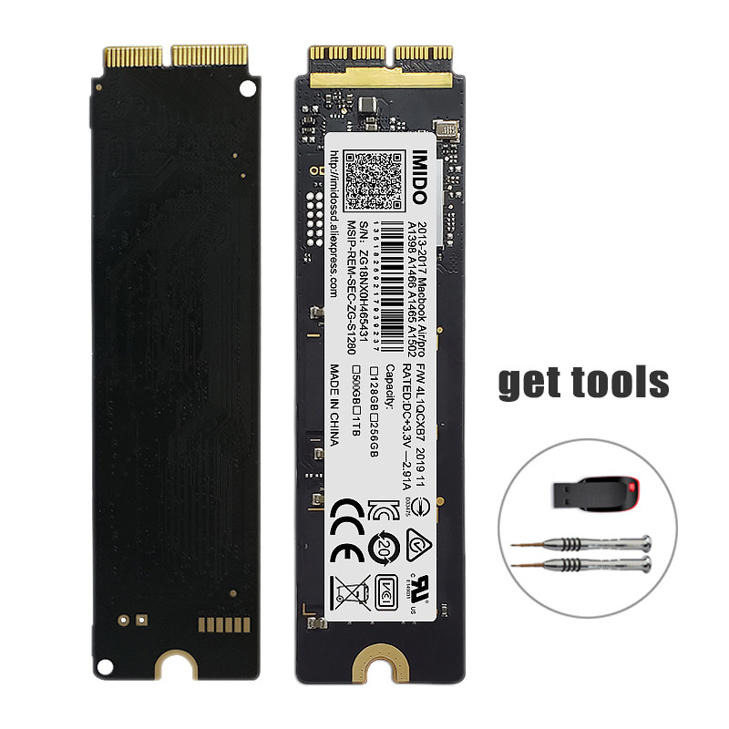 Imido SSD 1tb Internal Para Notebook Air/Retina Macbook Pro Compatible With A1465 A1466/Pro Retina