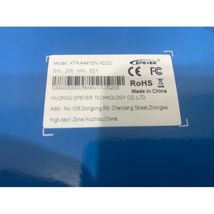 Terbaik Epever Real Mppt Scc 40A Xtra 4415An 48V Solar Panel Surya Controller