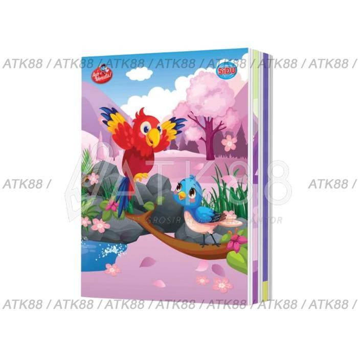 

Terlaris- Buku Tulis Sidu Isi 58 Lembar Sinar Dunia 1 Pack Isi 10 Buku