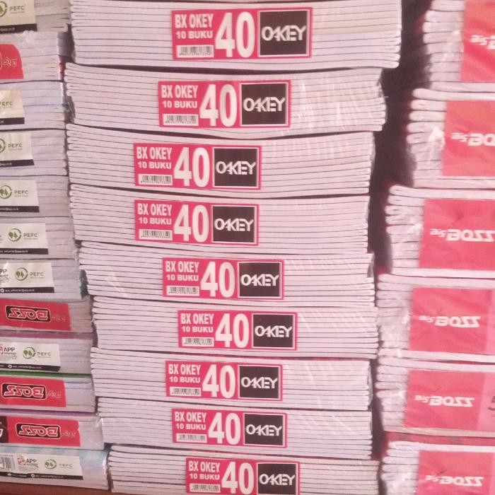 

Terlaris- Buku Campus Okey 40 Lembar Isi 10 Buku Ukuran Panjang