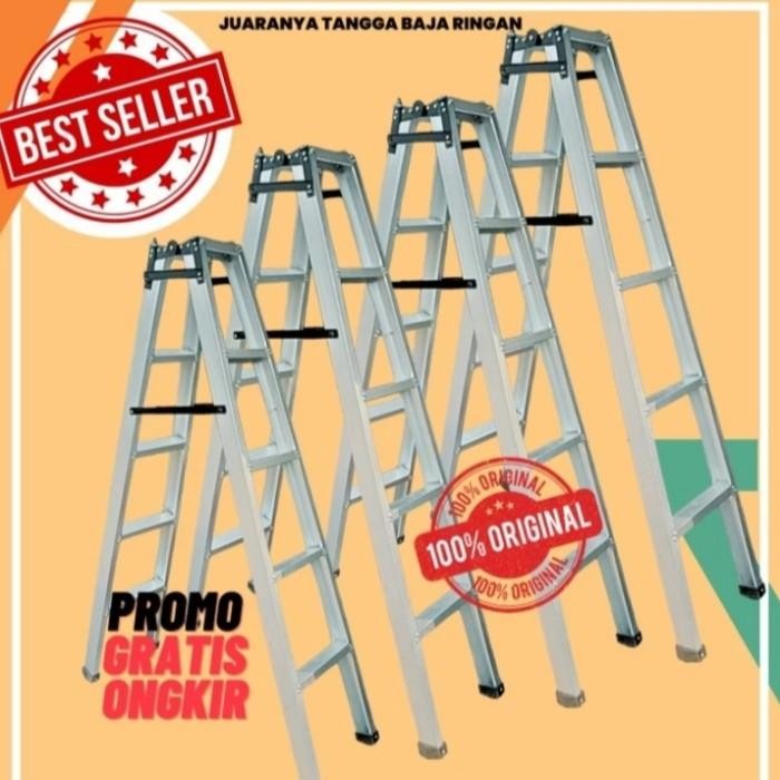 Tangga Lipat Baja Ringan 2 meter / 2.5 meter / 3 meter