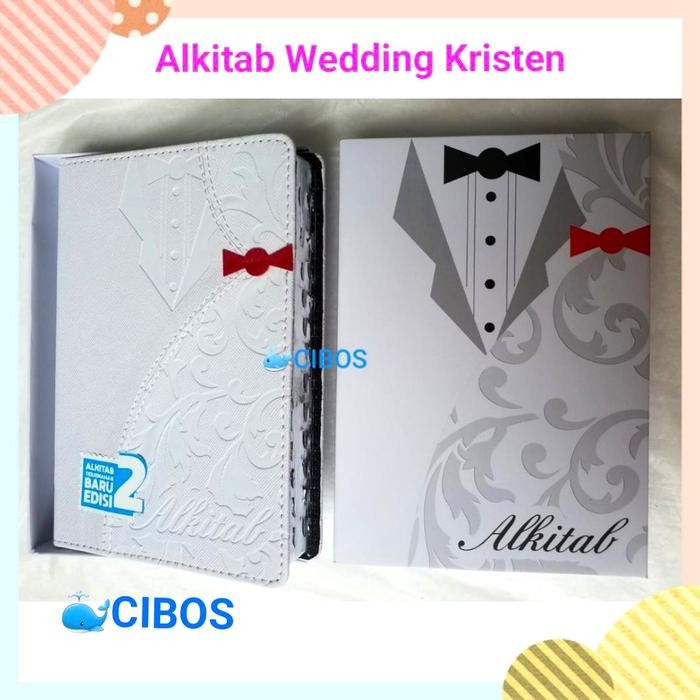 

Promo Alkitab Wedding Lux Gold / Silver. Kristen Protestan. Boks. Box. Pernikahan. Terjemahan Baru