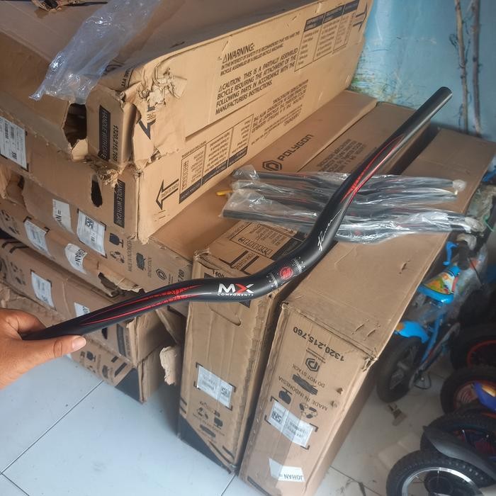Stang Setang Sepeda Mtb Rise Syte Handlebar Tinggi Polygon United Pasti Diskon