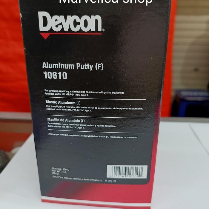 Devcon aluminium PuTTY/devcon f/devcon 10610