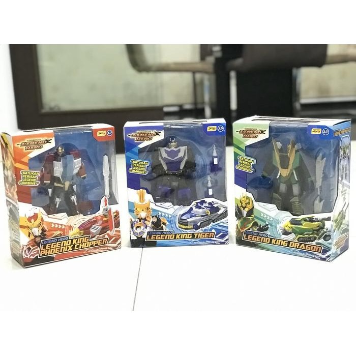 Legend Hero Legend King Tiger Dragon Phoenix Chopper Original Robot