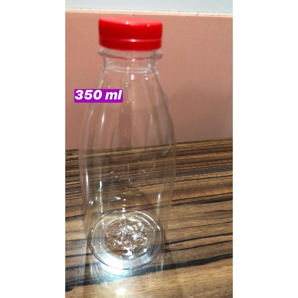 (Expert) Botol jamu / susu almond 350 ml/botol minuman