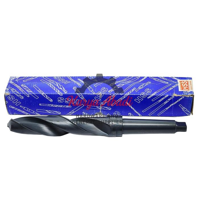 Terhemat Mata Bor Besi Hss 24 Mm / Taper Shank Drill / Mata Bor Magnet / Mata Bor Kones