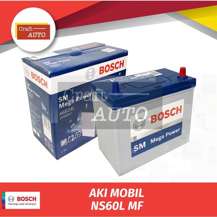 Promo Aki Mobil Nissan March Ns60L Mf Bosch