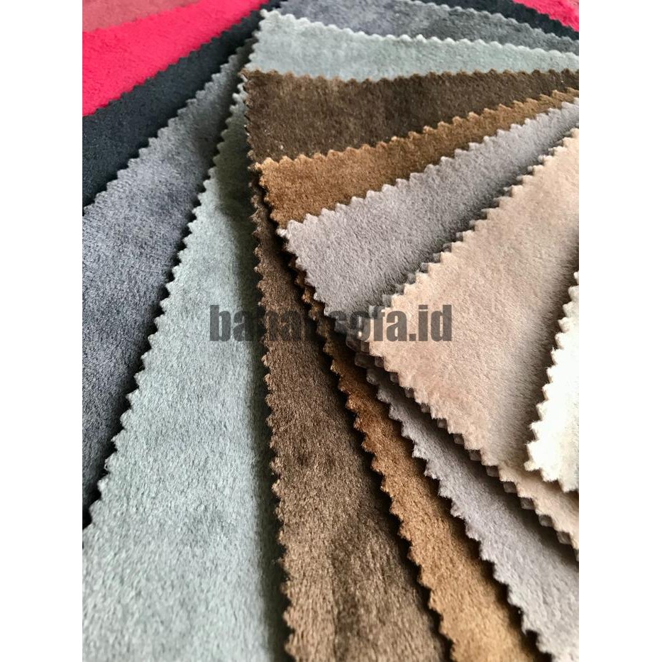 KAIN SOFA BLUDRU / BELUDRU / VELVET HALUS TEBAL / KAIN KURSI VELVET