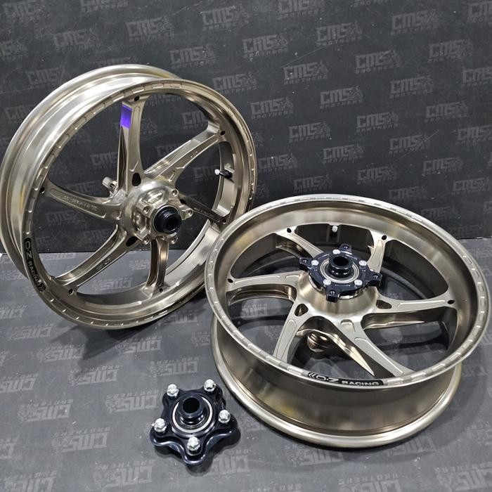 Velg Velek OZ Racing OzGass Double Disc Forged Kawasaki ZX6R ZX636 Bronze