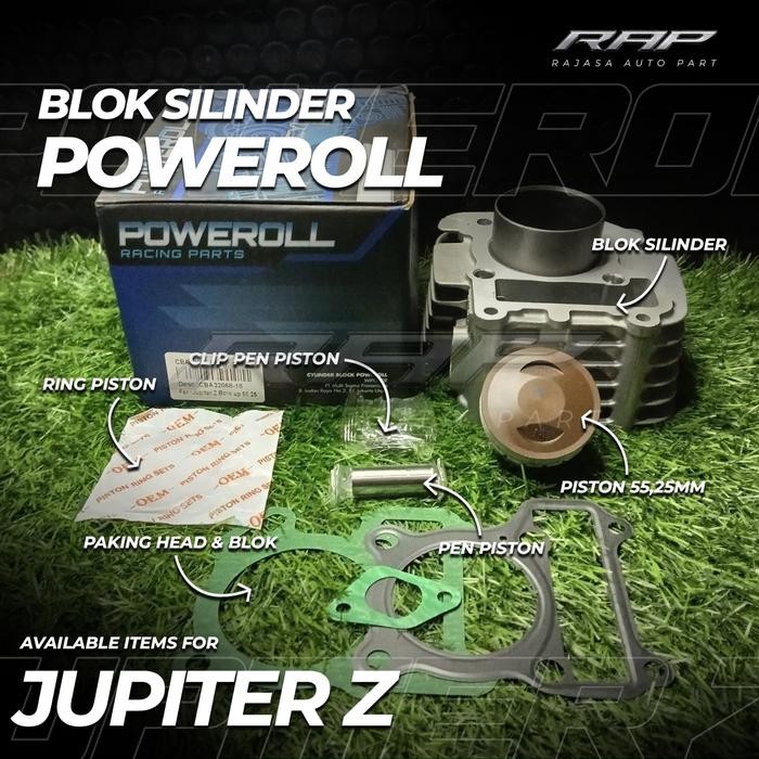 BLOK SEHER JUPITER Z / BORING JUPITER Z 55,25MM VEGA R LAMA BORE UP 54MM 55,25MM / BLOK SEHER BORE