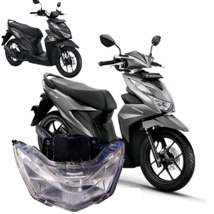 Lampu Depan Reflector Honda Beat Deluxe 2023 Original Koiito - Sepeda Motor