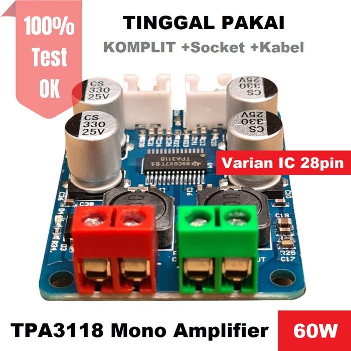 [Expret] TPA3118D2 TPA3118 CLASS D HIFI SUBWOOFER DIGITAL POWER MONO AMPLIFIER