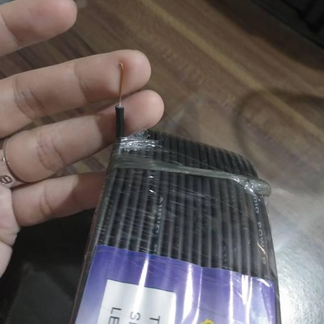 (Expert) kabel listrik 1x1,5 KAWAT TUNGGAL SATU BIASA per rol