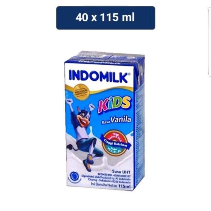 

(Expert) Susu Indomilk Kids 115 ML isi 40 pcs