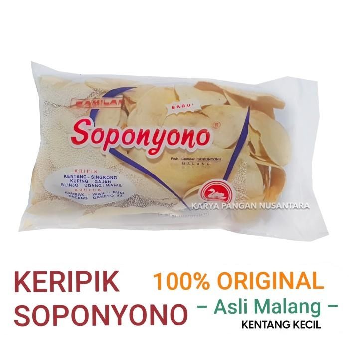 

(Expert) KERIPIK KENTANG KECIL SOPONYONO ORIGINAL KRIPIK KENTANG SOPONYONO ORi