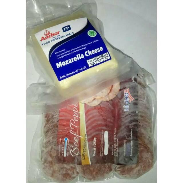 

(Expert) Paket single Mozarella cheese & Pepperoni