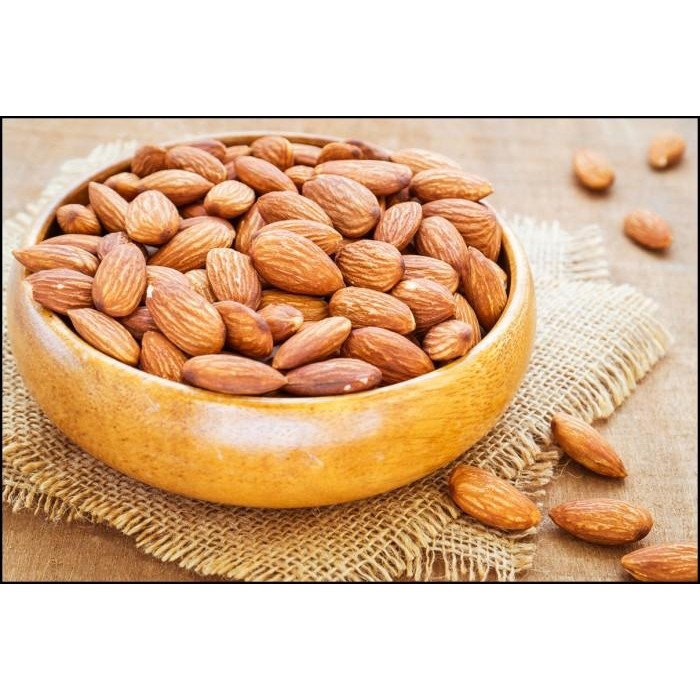 

(Expert) Almonesia Almond raw 1Kg / kacang almond mentah / utuh / diet keto
