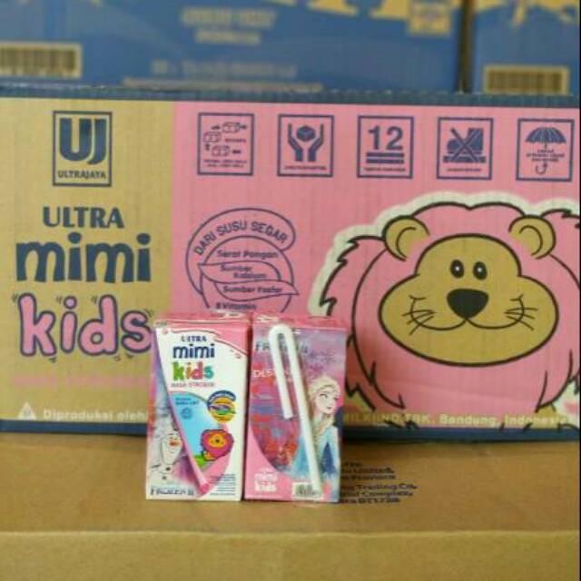 

(Expert) Susu UHT Ultra Mimi Kids 125ml Kemasan Setengah Karton (isi 20pcs)