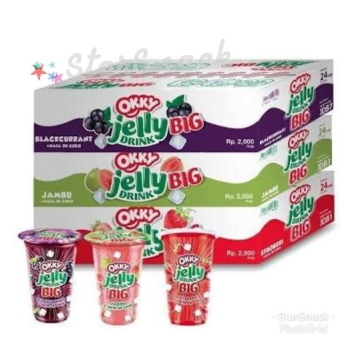 

(Expert) Okky Jelly BIG Drink isi 24cup@ 220ml / karton (GO SEND ONLY)