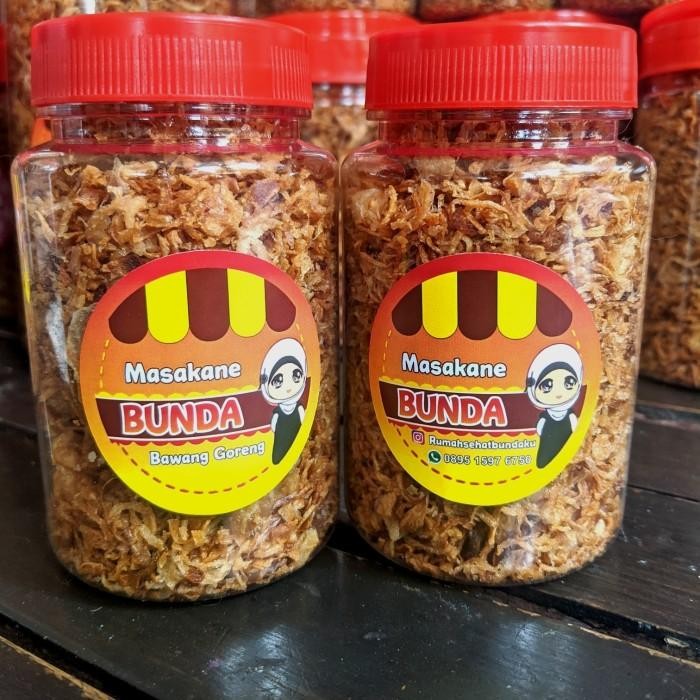 

(Expert) Bawang Goreng Premium Masakane Bunda / Brambang Goreng Enak Uk. Medium