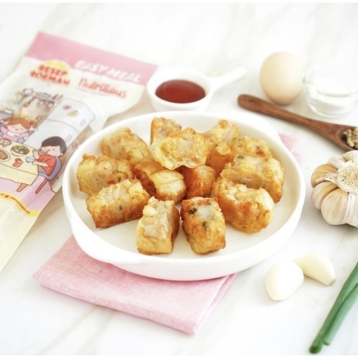 

(Expert) Resep Roemah Chicken & Shrimp Fried Crullers / Cakwe Ayam Udang/ Kids