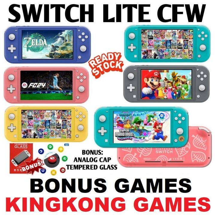 Nintendo switch Lite Console Full Game