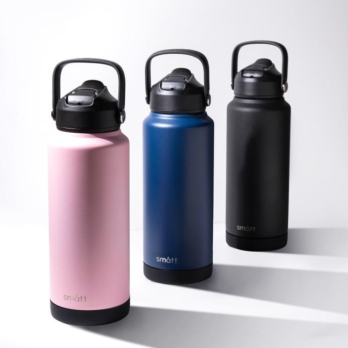 Smatt Double Insulation Bottle Termos 1 Liter Tumbler Stainless 1000ML