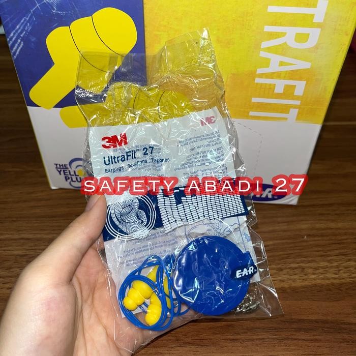 ORIGINAL Earplug 3M Ultrafit 4002 + Casing 1 BOX