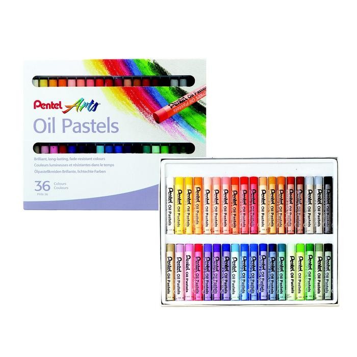 

Oil Pastel/ Crayon Pentel 36 Warna Happy Stationery