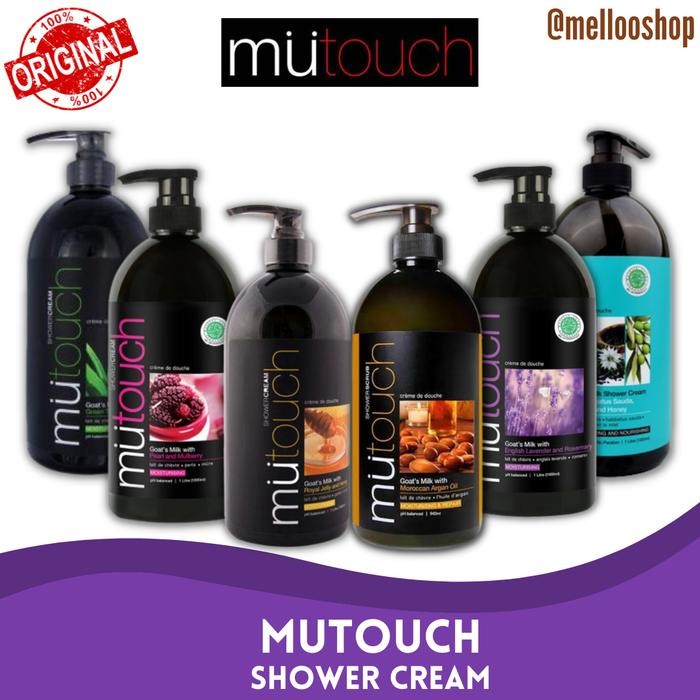 Mutouch Goat Milk Shower Cream / Scrub / Sabun Mandi