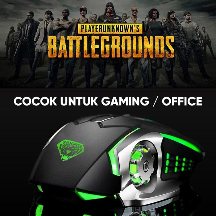 MOUSE WIRELESS GAMING CHARGING SILENT 2.4GHZ 7 COLOR RGB DIVIPARD Q3