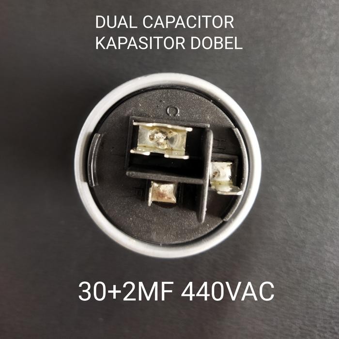 Capacitor Ac Panasonic Kapasitor Ac 30+2Mf 440Vac Untuk Outdoor Ac
