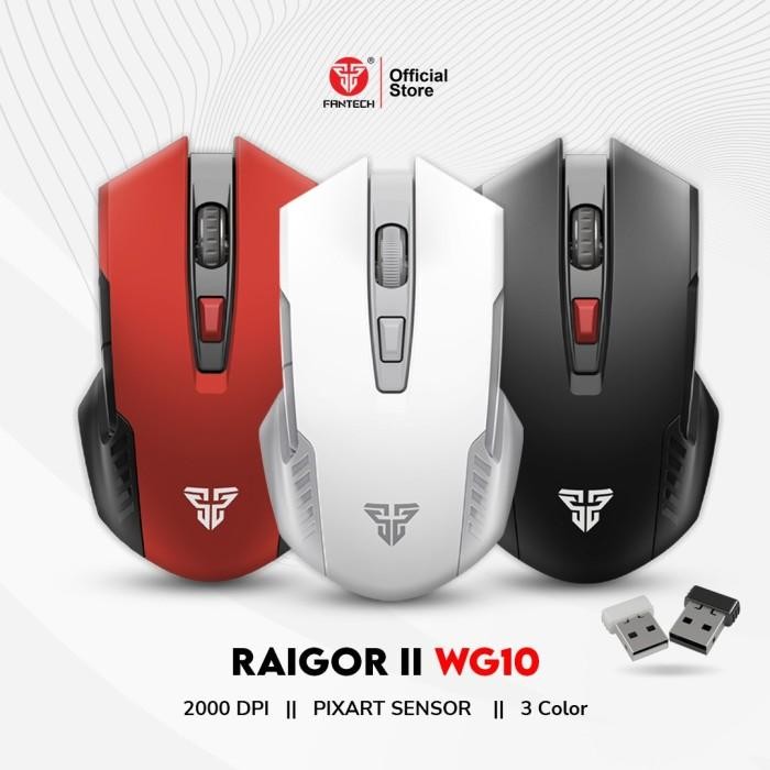 FANTECH MOUSE GAMING RAIGOR II WG10 WIRELESS PIXART