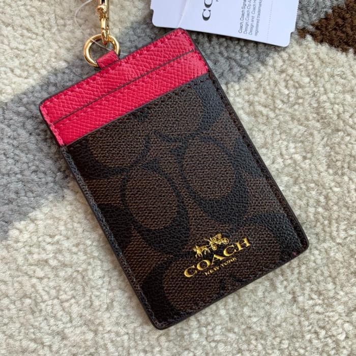 

Coach Lanyard Pemegang Kartu Id/Name Tag Diy Lanyard Pink 65573