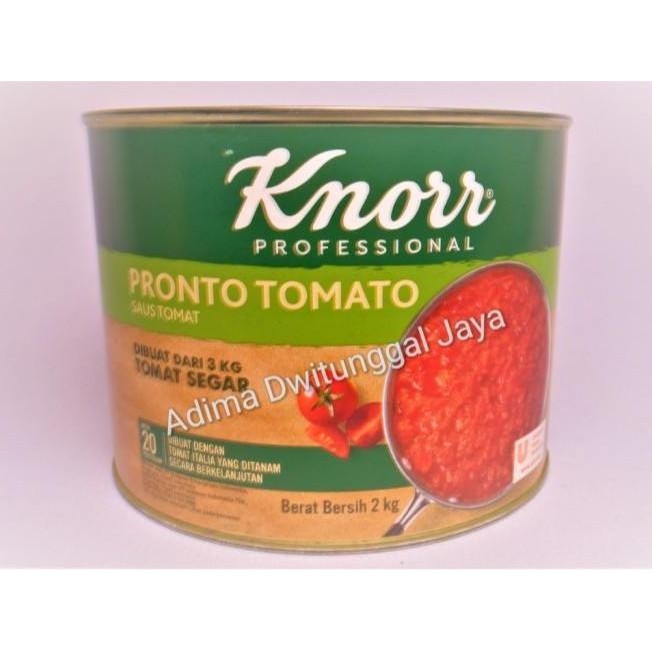 

Osyak.Mart Tomato Pronto Sauce Knorr 2 Kg / Saus Tomat Itali