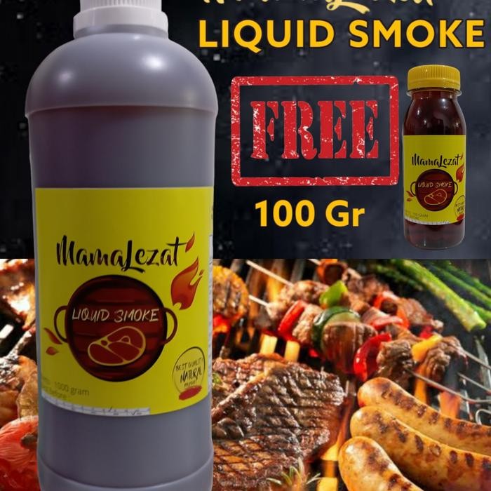 

Laura.Mart1 Mamalezat Liquid Smoke Perisa Bbq Bumbu Bakar Aroma Asap Foodgrade 1Kg