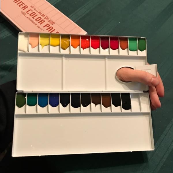 

Promo Holbein Aluminum Folding Watercolor Palettes Tbk