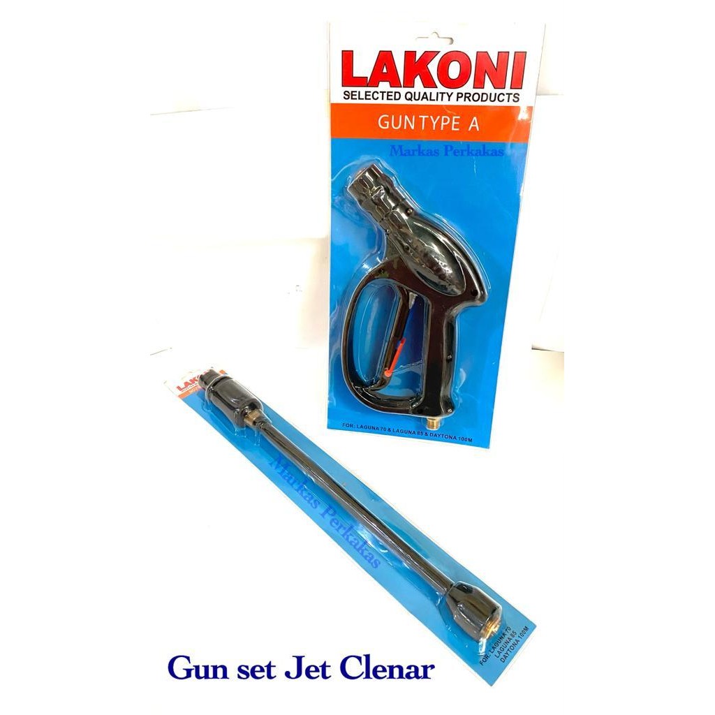 Gun Lance Set High Pressure Laguna 70 Lakoni / Gun Set Jet Cleaner