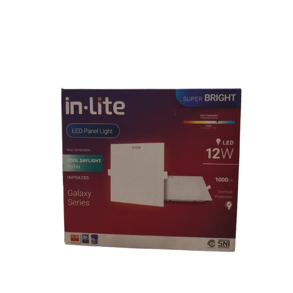 Lampu Panel Led In Bow Kotak IN LITE GALAXY 12 Watt CDL