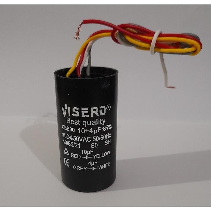 (Expert) Kapasitor Mesin Cuci 4 + 10uf visero