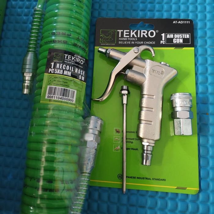 Terbaik Semprotan Angin Kompresor Set Tekiro - Selang Kompresor 9 M Set 3 Pcs