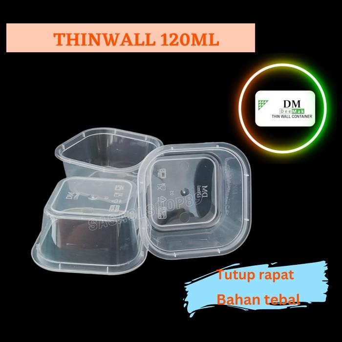 thinwall kotak Mini 120ml puding