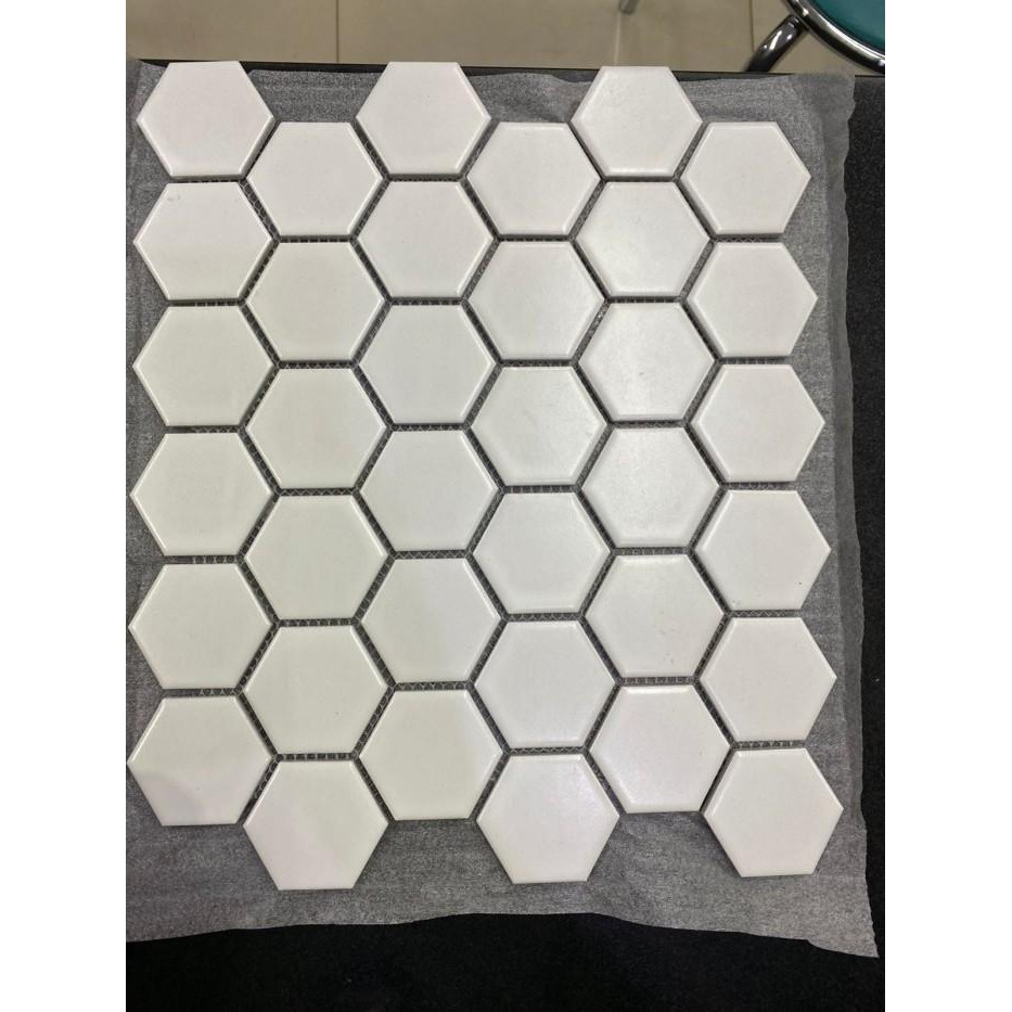 (Expert) MOZAIK KERAMIK DINDING DAPUR PUTIH 33X28 / MOZAIC KERAMIK PUTIH