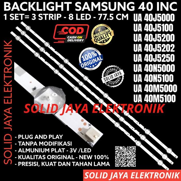 [Expret] BACKLIGHT SAMSUNG UA 40J5200 UA40J5200 AK 8K 3V UA40J5200AK 40J5200AK