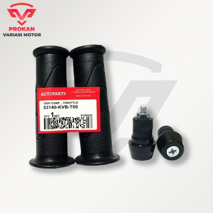 (Expert) Handgrip Jalu Vario 150 Handgrip Motor Jalu Stang Beat FI Satu Set