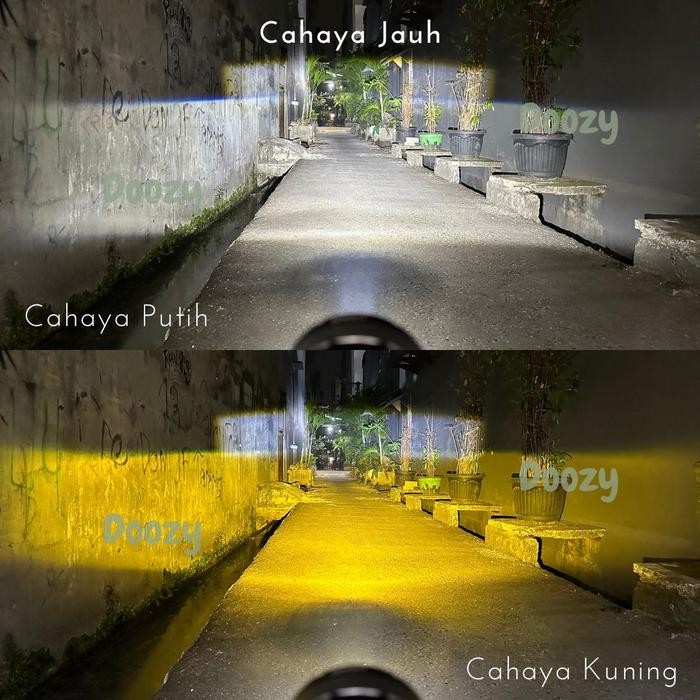 Ibright Lampu Tembak Biled 2 Warna Laser Led Waterproof