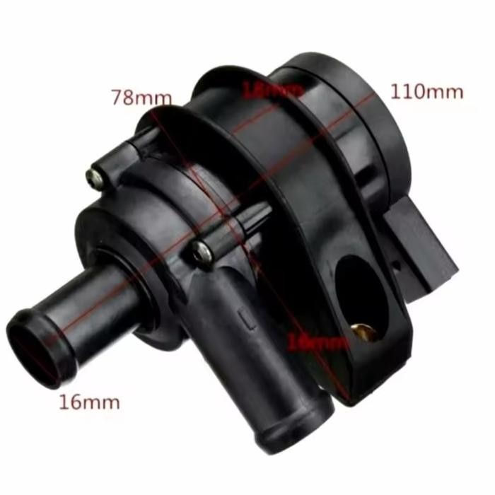 Universal Ewp Electric Water Pump Radiator Mobil - Motor 12V Dc