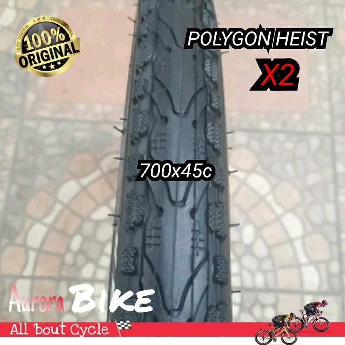 Ban Luar Sepeda Hybrid 700X45C Polygon X5 Heist X2 Kenda 700X45