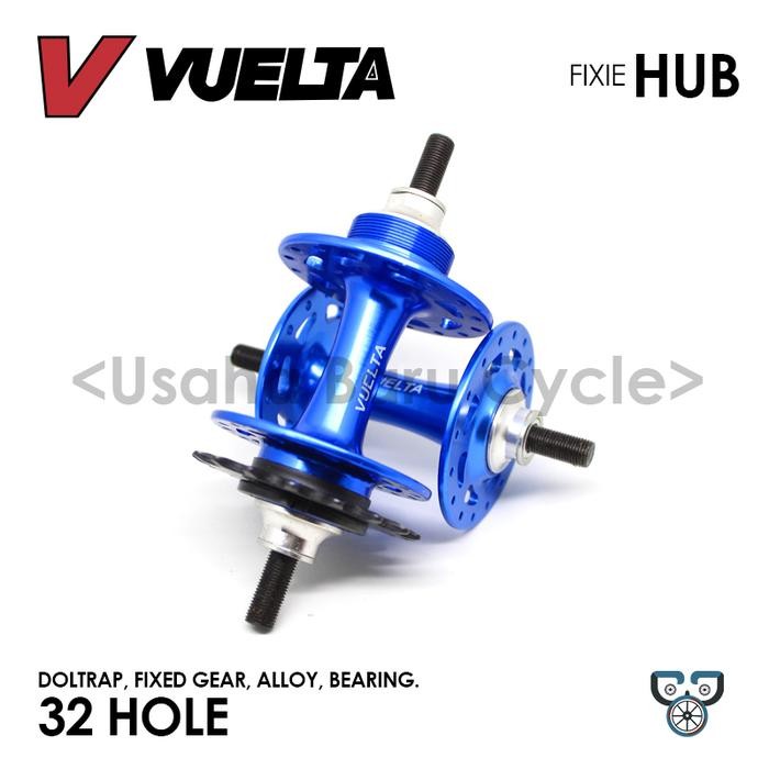 Hub Freehub Fixie 32H Vuelta Doltrap Bearing Alloy Fixed Gear